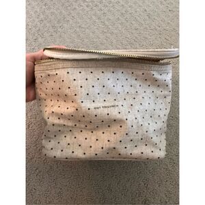 Kate Spade out to lunch makeup bag